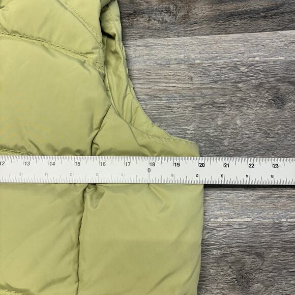 Eddie Bauer Green Mens M Premium Goose Down‎ Puffer Quilted Ski Jacket Vest - Picture 8 of 13